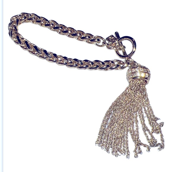 Banana Republic Jewelry - Banana republic gold tassel bracelet